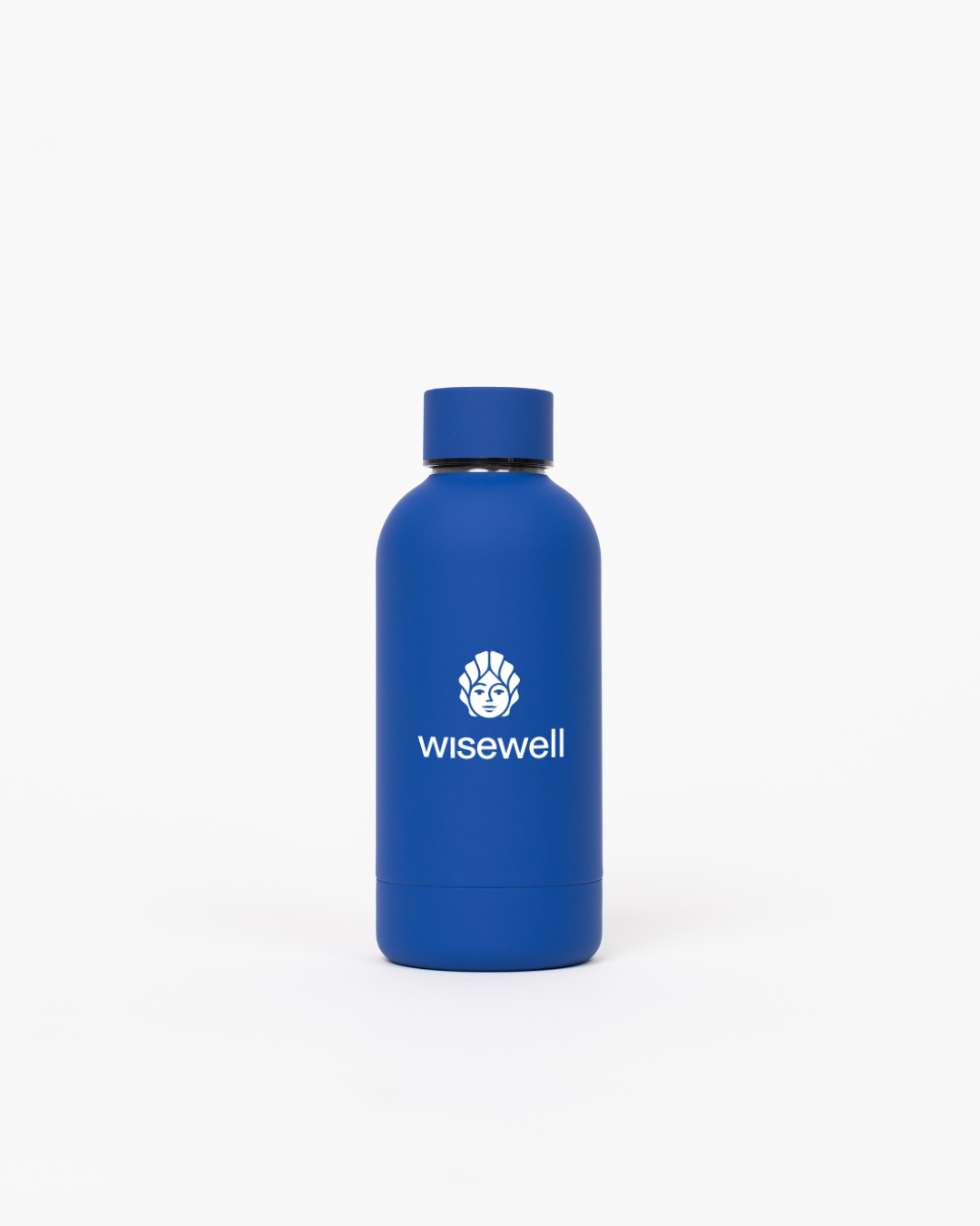 blue Matte Steel Bottle