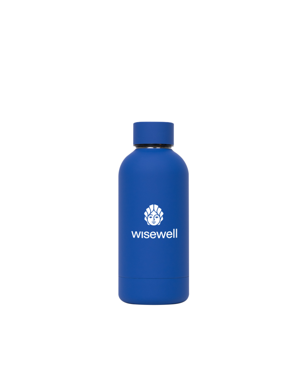 blue Matte Steel Bottle