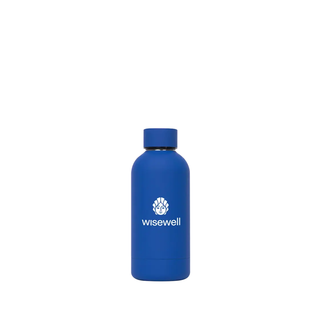 blue Matte Steel Bottle
