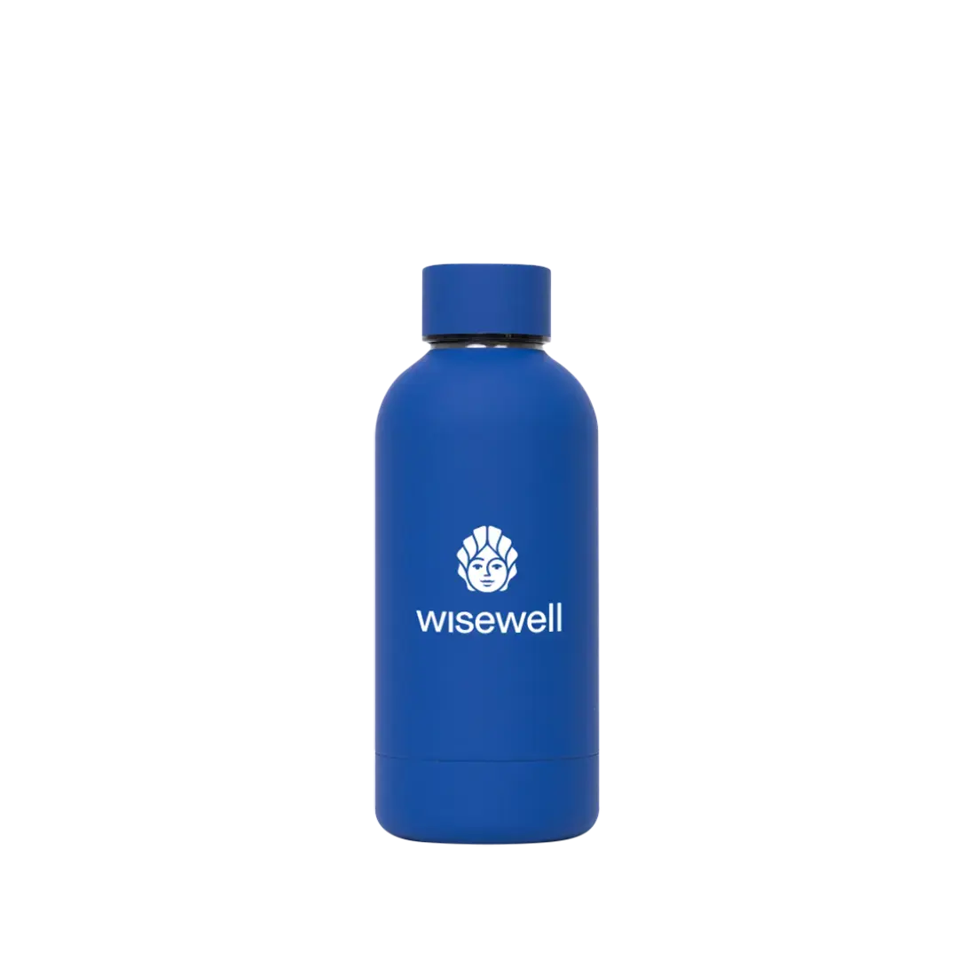blue Matte Steel Bottle
