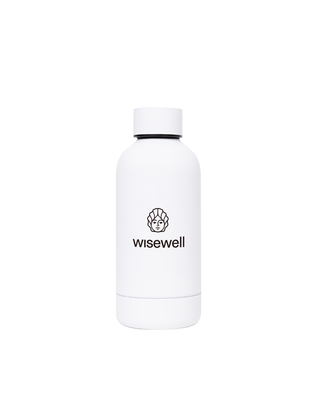 white Matte Steel Bottle