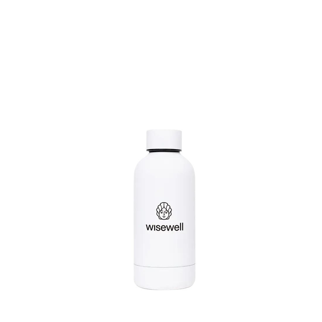white Matte Steel Bottle
