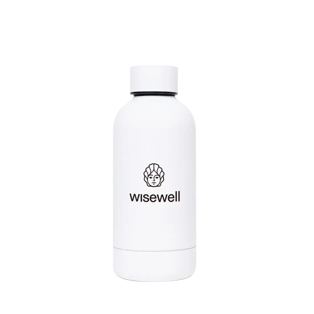 white Matte Steel Bottle