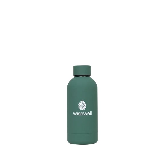 green  Matte Steel Bottle