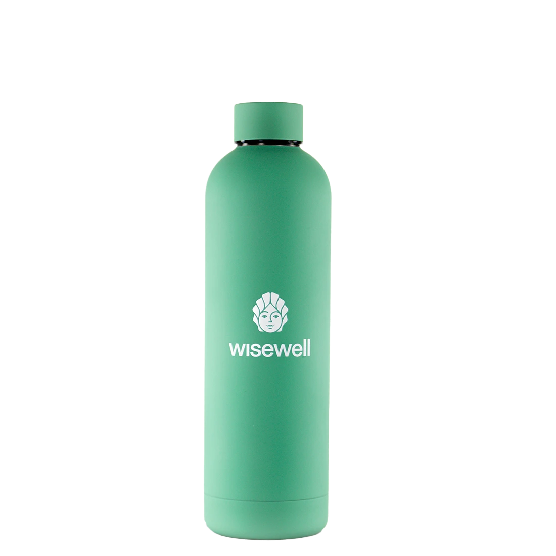 green Matte Steel Bottle