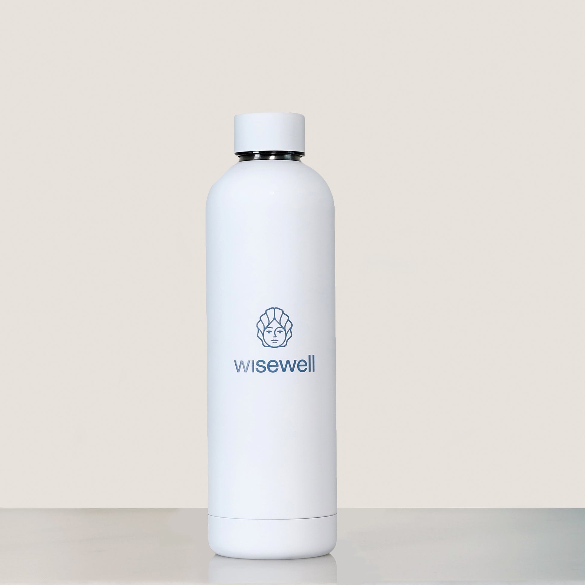 crispwhite Matte Steel Bottle