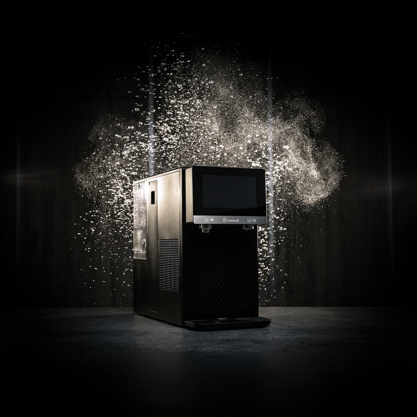 Wisewell Bubble unit on a countertop