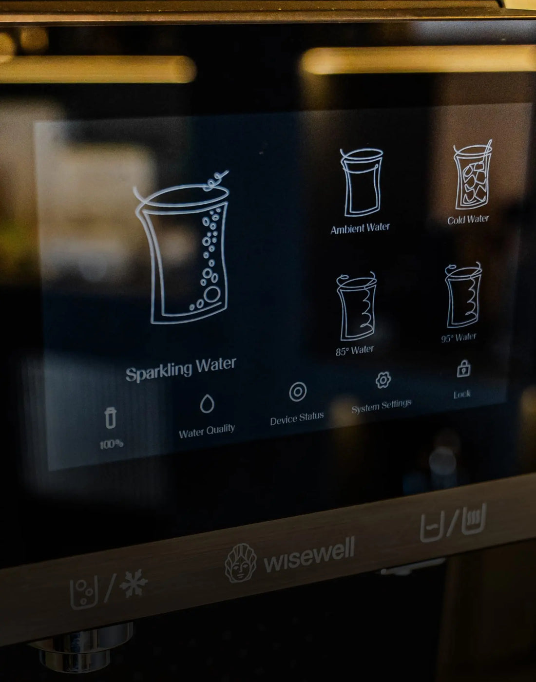 One Tap, Two Worlds of Refreshment:
