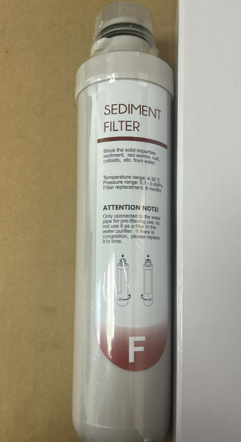 sediment filter