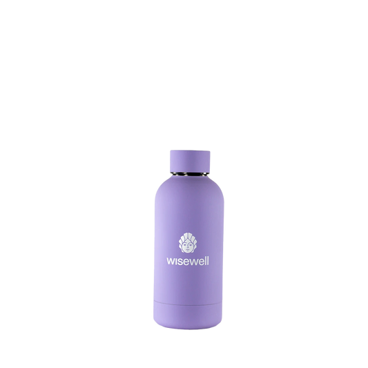 purple  Matte Steel Bottle