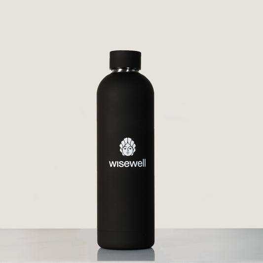 black Matte Steel Bottle